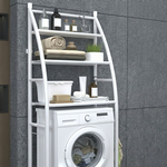 3-Tier Over Washing Machine Storage Rack - Black alternate 6