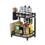 2 Tier Kitchen Spice Rack Organiser