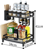 2 Tier Kitchen Spice Rack Organiser alternate 2