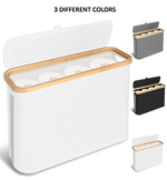 2-Pack Toilet Paper Storage Basket - White alternate 8