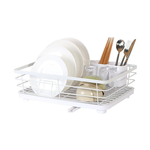 Dish Drying Rack for Kitchen Counter - White