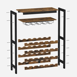 Freestanding Wine Rack with Glass Holder alternate 8
