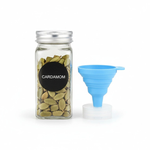 24 Glass Spice Jars with Metal Lids alternate 8