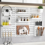 Modular Pegboard Wall Organiser Kit - 6 Panels alternate 2