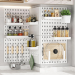 Modular Pegboard Wall Organiser Kit - 6 Panels alternate 5