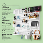 Modular Pegboard Wall Organiser Kit - 3 Panels alternate 2