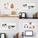 Modular Pegboard Wall Organiser Kit - 3 Panels alternate 7