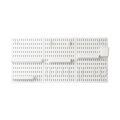 Modular Pegboard Wall Organiser Kit - 3 Panels cover