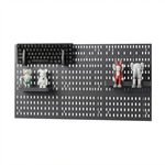 Modular Pegboard Wall Organizer - 17 Accessories