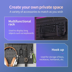 Modular Pegboard Wall Organizer - 17 Accessories alternate 2