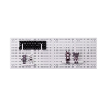 Pegboard Wall Organiser Kit - White