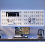 Pegboard Wall Organiser Kit - White alternate 1