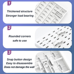 Pegboard Wall Organiser Kit - White alternate 5