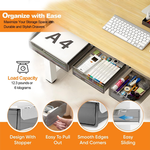 Under Desk Storage Drawers - 3-Pack alternate 1