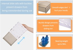 Under Desk Storage Drawers - 3-Pack alternate 3