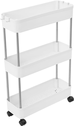 3-Tier Slim Storage Cart Organizer Trolley alternate 7