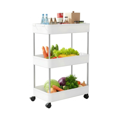 3-Tier Slim Storage Cart Organizer Trolley cover