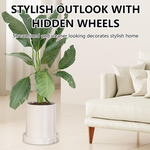 2-Pack Rolling Plant Stand with Wheels alternate 2