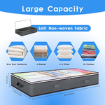 4 Pack Underbed Storage Bins with 90L Capacity alternate 1