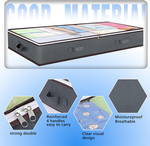 4 Pack Underbed Storage Bins with 90L Capacity alternate 2