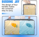 4 Pack Underbed Storage Bins with 90L Capacity alternate 5