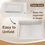 6 Pack Fabric Storage Bins with Clear Window alternate 4