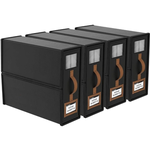 Bed Sheet Organizer Set of 4 - Black alternate 8