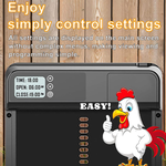 Automatic Chicken Coop Door - Black alternate 2