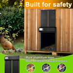 Automatic Chicken Coop Door - Black alternate 4