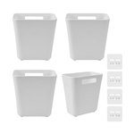 Self Adhesive Wall Storage Box 4-Pack