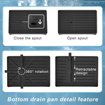 2-Tier Dish Drying Rack for Kitchen Countertop alternate 3