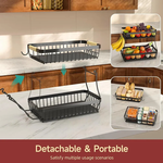 2-Tier Fruit Basket Metal Kitchen Organiser alternate 3