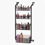 4 Tier Over Door Organiser - Black alternate 8