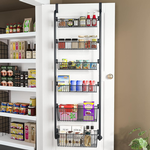 6 Tier Over Door Organiser - Black alternate 7