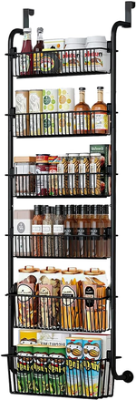 6 Tier Over Door Organiser - Black alternate 8