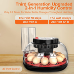 12 Egg Incubator with Automatic Turning alternate 2
