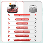 12 Egg Incubator with Automatic Turning alternate 8