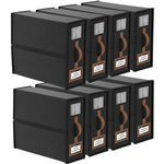Bed Sheet Organizer Set of 8 - Black alternate 8
