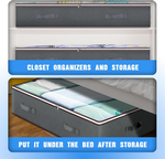 8 Pack Underbed Storage Bags - Large Capacity alternate 4