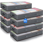 8 Pack Underbed Storage Bags - Large Capacity alternate 8