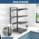 7 Tier Pan Organiser Rack Adjustable Heavy Duty alternate 3