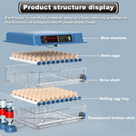 128 Egg Incubator with Automatic Turning alternate 6