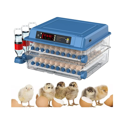 128 Egg Incubator with Automatic Turning cover