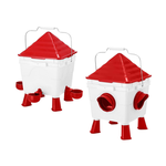 Automatic Chicken Feeder Waterer Set