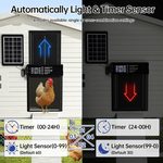 Automatic Chicken Coop Door Solar Powered alternate 3