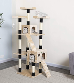 170cm Cat Tree Tower for Indoor Cats - Beige alternate 1