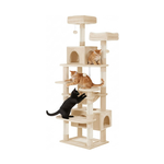 180cm Cat Tree Tower for Indoor Cats - Beige
