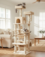 180cm Cat Tree Tower for Indoor Cats - Beige alternate 1