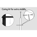 Floor to Ceiling Cat Tree Tower Adjustable - Grey alternate 6