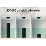 Floor to Ceiling Cat Tree Tower Adjustable - Black alternate 3